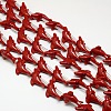 Synthetic Gemstone Coral Beads Strands CORA-L027-02-1