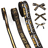 3 Styles Graduation Pattern Polyester Ribbon OCOR-TA0003-32-1