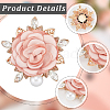 Cloth Flower Brooch JEWB-WH20001-03C-5