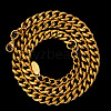 304 Stainless Steel Cuban Link Chain Necklaces AZ7652-2-1