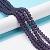 Transparent Glass Beads Strands LS-EGLA-A034-T2mm-MD15-4
