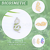 DICOSMETIC 24Pcs 3 Colors 304 Stainless Steel Pendants STAS-DC0010-53-4