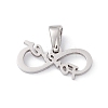 304 Stainless Steel Charms STAS-G284-04P-2