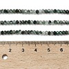 Natural Moss Agate Beads Strands X-G-C228-A01-2x3mm-5