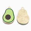 Alloy Enamel Pendants ENAM-T011-13KC-RS-2