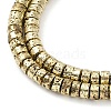 Electroplated Synthetic Non-Magnetic Hematite Beads Strands G-U003-16A-3