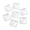 Transparent Glass Square Cabochons GGLA-S022-15mm-4