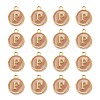 Golden Plated Alloy Enamel Charms ENAM-S118-06P-2