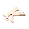 PVD Vacuum Plating  304 Stainless Steel Charms STAS-H112-K-RG-3