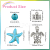 DIY Ocean Theme Double Layer Bracelets Making Kits DIY-SC0029-52-3