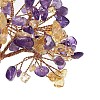 Natural Yellow Quartz & Amethyst Chips Tree Decorations DJEW-M012-01B-3