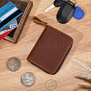 Rectangle Leather Credit Card Wallets for Women Men AJEW-WH20001-31A-4