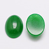 Oval Natural Malaysia Jade Cabochons G-K020-40x30mm-11-2