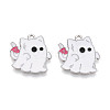 Halloween Theme Alloy and Enamel Pendants ENAM-T021-31B-01P-1