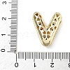Brass Micro Pave Cubic Zirconia Pendants KK-Z108-02G-V-3