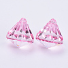 Transparent Acrylic Pendants TACR-Q260-C-V03-2