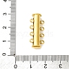 304 Stainless Steel Slide Lock Clasps STAS-A117-07B-G-3