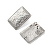 304 Stainless Steel Stud Earrings Findings EJEW-R151-01P-06-2