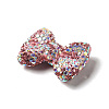 Polymer Clay Rhinestone Beads RGLA-D050-05A-3