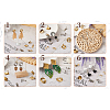 Cheriswelry 32Pcs 16 Style 304 Stainless Steel Stud Earring Findings STAS-CW0001-08-20