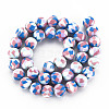 Handmade Polymer Clay Beads Strands CLAY-N008-054-11-2