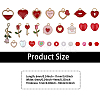 SUPERFINDINGS DIY Valentine's Day Jewelry Making Finding Kit DIY-FH0006-01-2