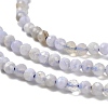 Natural Blue Lace Agate Beads Strands G-Z074-A01-01-4