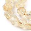 Natural Citrine Beads Strands G-NH0021-A28-02-4