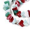 Mixed Styles Electroplate Glass Beads Strands EGLA-Q135-03A-C01-3
