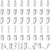 Unicraftale 50Pcs 5 Style 201 & 304 Stainless Steel Clip-on Earring Converters Findings STAS-UN0038-19-1