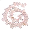 Natural Pink Agate Beads Strands G-P565-B01-01-3