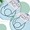 2Pcs 2 Styles Cowhide Neck Strap for Eyeglasses AJEW-CL0004-76B-4