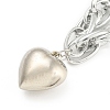 Heart Pendant Necklace NJEW-K261-03P-2