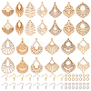  DIY Geometry Earring Making Kit DIY-TA0005-57-2