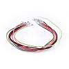 Mixed Color Faux Suede Necklace Cord Making X-NCOR-R025-M-1