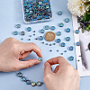104Pcs 26 Styles Electroplated Glass Beads GLAA-PH0003-97B-3