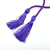 Polyester Tassel Big Pendant Decorations FIND-TAC0001-22B-2