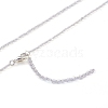 304 Stainless Steel Alps Pendant Necklaces X-NJEW-Z001-01S-3