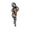 Natural Tiger Eye Big Pendants G-B033-06AS-13-2