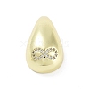 Rack Plating Brass Micro Pave Clear Cubic Zirconia Pendants KK-H474-18G-06-1