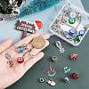 SUNNYCLUE DIY Christmas Bracelet Making Kits DIY-SC0018-84-3