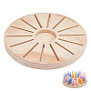 Wooden Bobbin Storage Holders DIY-WH0622-249-1