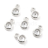 925 Sterling Silver with Single Cubic Zirconia Charms LS-STER-Z001-008S-1