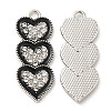 Alloy Enamel Pendants ENAM-L046-01P-2