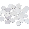 Aluminum Blank Pendants ALUM-BC0001-12P-5