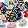 20Pcs 10 Colors Handmade Porcelain Beads PORC-FS0001-44-2