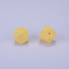 Hexagonal Silicone Beads SI-JX0020A-32-1