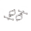 Tibetan Style Alloy Toggle Clasps X-LF8418Y-1