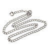 6.5MM 201 Stainless Steel Double Link Chains Necklaces for Unisex NJEW-K302-05P-4