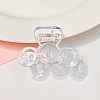 Transparent Plastic Claw Hair Clips PHAR-F016-08-1